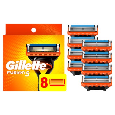 Заправка мужских бритвенных лезвий Gillette Fusion5 - 8 карат