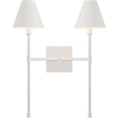 Savoy House Jefferson 2 - Light Wall Light in  Bisque White