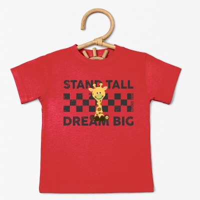 The Juniper Shop Mini Smiley Stand Tall Dream Big Toddler Short Sleeve Tee
