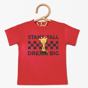 The Juniper Shop Mini Smiley Stand Tall Dream Big Toddler Short Sleeve Tee - 1 of 4