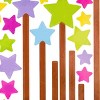 Slickblue Night Sky Star Wall Decals – Decorative Vinyl Stickers for Home Interior Transformation, 13" x 23.5" - 2 of 3