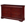 Louis Philippe Cherry Finish Dresser - 2 of 4