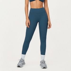 Anna-Kaci Active Women's High Waist Full Length Leggings with Side Pockets and Smooth Compression Fit - 1 of 4