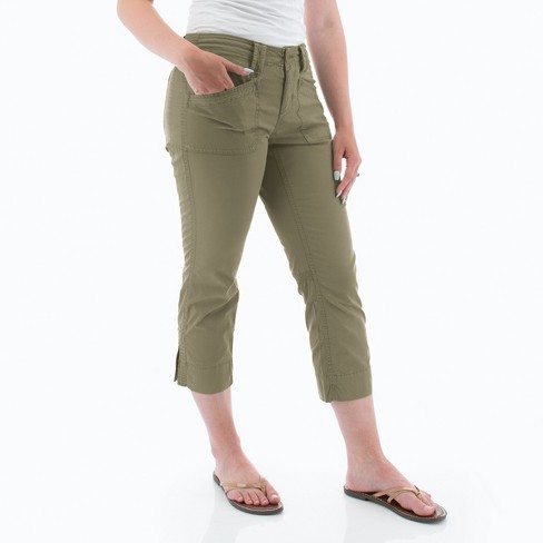 Aventura Clothing Women's Arden Crop Pant - Deep Lichen Green, Size 4 ...