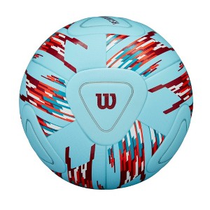 Wilson Size 5 NCAA Vanquish Soccerball - White/Blue/Red - 1 of 4