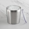 Cambridge Silversmiths 3qt Stainless Double Wall Ice Bucket: Hand Wash, 7.63" Height, 2.5 lbs, Silver - 4 of 4