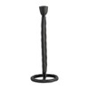 Sagebrook Home 11" Oval Ring Taper Candle Holder - Contemporary Black Abstract Metal Candle Display for Home or Office Decor - Wedding Event Candle - 3 of 4