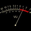 Junior's Design By Humans VU Meter Vintage Analog By clickbong T-Shirt - 2 of 2