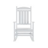 WestinTrends  2-Piece Classic Porch Rocking Chair With Side Table Set - 4 of 4