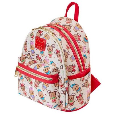 Loungefly Disney Mickey Mouse & Friends Gingerbread Cookie Ears and Mini Backpack