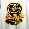 Cobra Kai Yellow And Black Cobra Women's White 21 Cropped T-shirt-xs ...