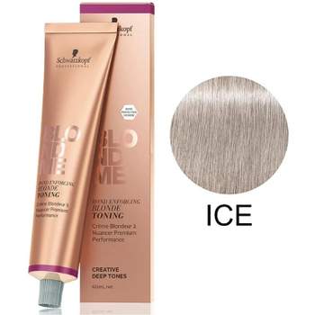 Schawarzkopf Blondme (ICE) BOND ENFORCING BLONDE TONING Toner - Ice, Haircolor Dye Hair Color Toning (ICE)
