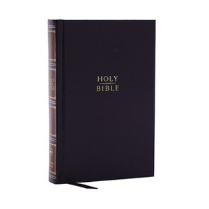 Nkjv, Compact Center-Column Reference Bible, Hardcover, Red Letter, Comfort Print - by  Thomas Nelson - 1 of 1