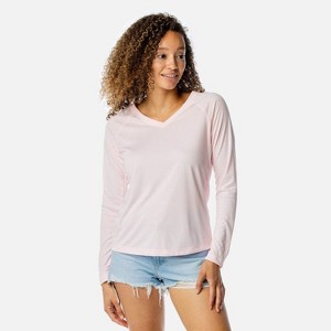 Vapor Apparel Women's Solar V-Neck Long Sleeve - 1 of 4