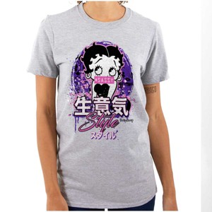 Betty Boop Hashtag Sassy Style Womens Graphic T Shirt Tees Brisco Brands - 1 of 2