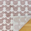 Mickey Mouse Barcelona 7'10"x10' Indoor Area Kids' Rug Pink: Disney Playroom Bedroom Girls Classic Pattern - 4 of 4