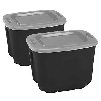 Homz 17-gallon Plastic Multipurpose Utility Storage Bucket Tub