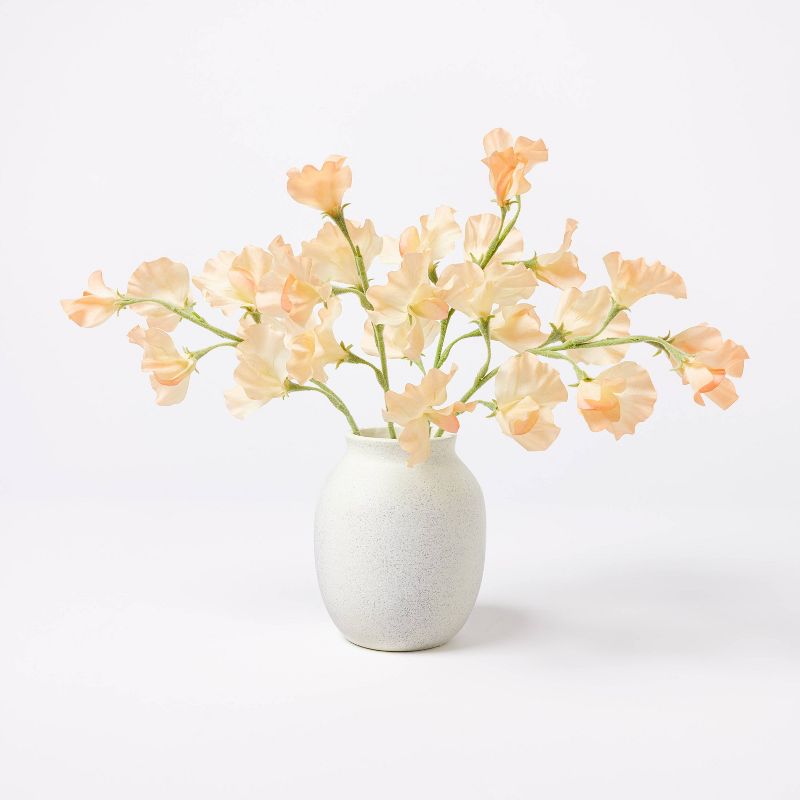 Artificial Sweet Pea Floral Arrangement - Threshold&#8482; designed with Studio McGee, 1 of 11