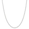 Black Bow Jewelry 3.5mm, Sterling Silver Heart Link Chain Necklace - 3 of 4