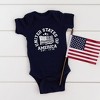 The Juniper Shop USA Flag Circle Baby Bodysuit - 2 of 2