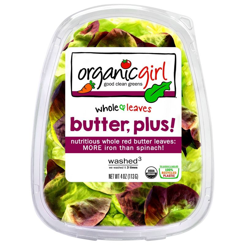 organicgirl True Hearts Butter, Plus! Lettuce - 4oz, 1 of 6