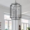 Airsurfer 18" 8-Light Geometric Chandelier - Industrial Adjustable Pendant for Dining/Living Room (No Bulbs) - 4 of 4