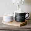Pavilion Gift Company - Someone Special - Stacking Mug and Candle Set 100% Soy Wax Scent: Tranquility - Flame Candles - 2 of 4