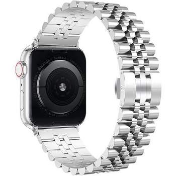 Worryfree Gadgets Classic Metal Band for Apple Watch