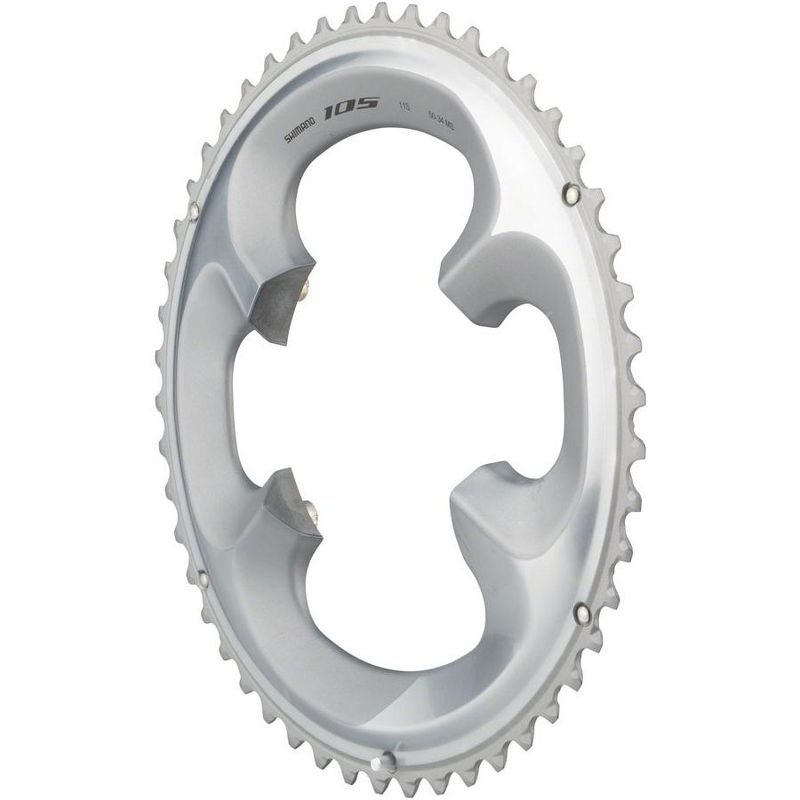 Shimano 105 ST-R7000 Chainring- Silver Tooth Count: 50 Chainring BCD: 110 Shimano Asymmetric, 1 of 3