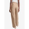Jessica London Women's Plus Size Linen Wide Leg Sailor Pant - 3 of 4