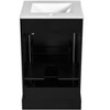 Chery Life 20" Bathroom Vanity with Ceramic Sink, Soft Close Door, Adjustable Shelf, Ideal for Small Bathrooms - 3 of 4