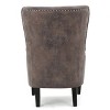 Lorenzo High Back Chair - Christopher Knight Home - 2 of 4