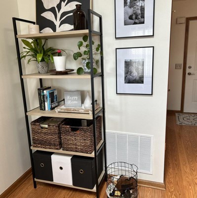 72 loring 5 shelf best sale ladder bookcase