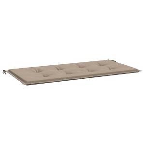 vidaXL Garden Bench Cushion Taupe Oxford fabric (100% polyester) - 1 of 4