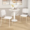 Tangkula Dining Chair Set of 2 w/Ergonomic Backrest & Wide Seat Stackable Kitchen Chairs - 2 of 4
