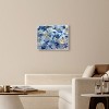 Art Remedy Gold over Blue Blue Abstract Wall Art Framed - 2 of 4