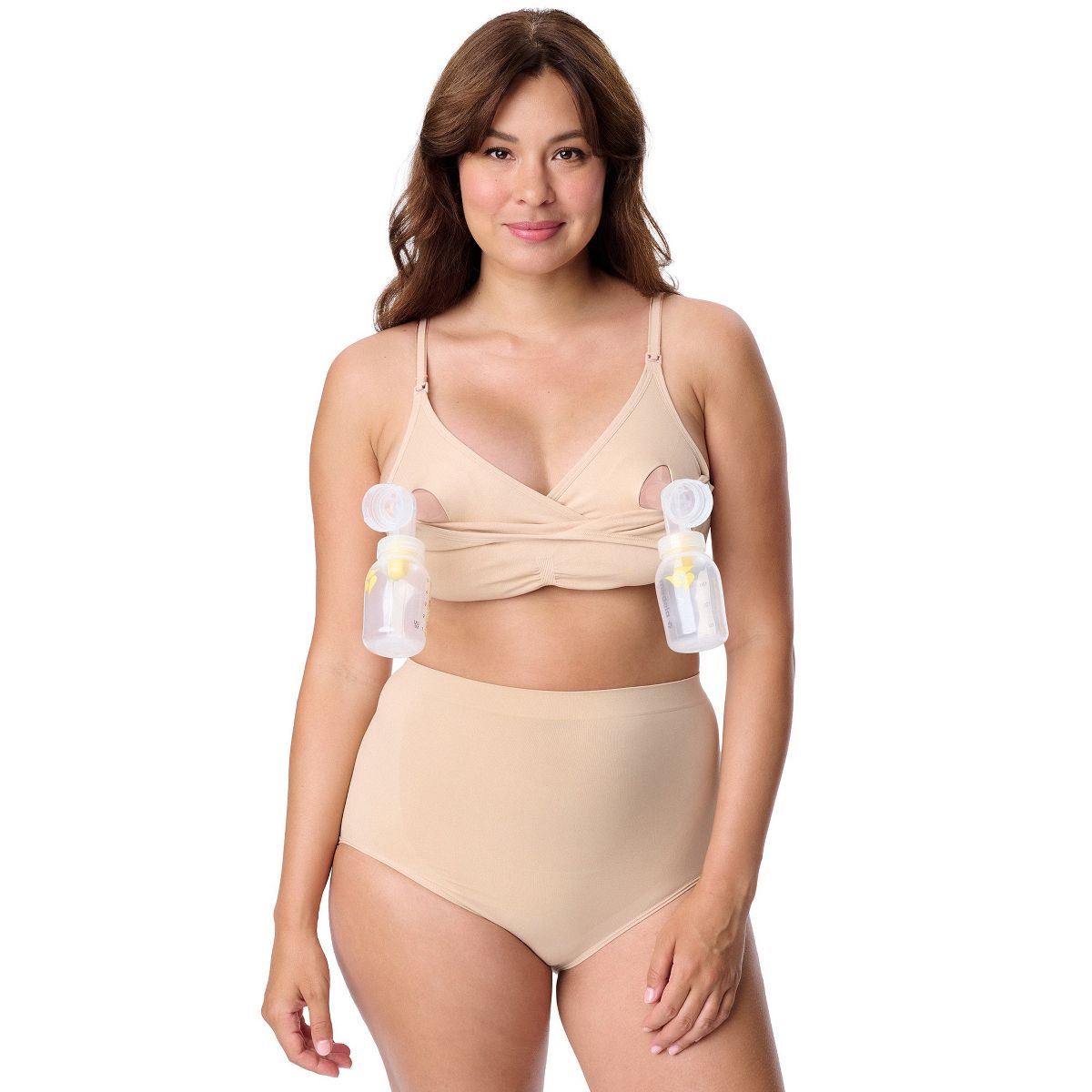 Motherhood Maternity Women's Maternity Seamless Nursing and Hands-Free Pumping Bra - thumbnail 8