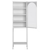 Yinvani 5-Tier Cube Bookshelf Storage Cabinet with 3 Adjustable Shelves - 3 of 4