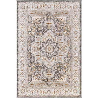 Mark & Day Kortny 1'1"x5' Rectangle Woven Indoor Area Rugs Ivory/Dark Brown: Stain-Resistant, Pet Friendly, Traditional Style