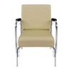 PureSana Chromium Ella Professional Reclining Shampoo Chair for Salons with Foam Cushions and Steel Frame for Hair Washing and Hair Care, Tan - 2 of 4