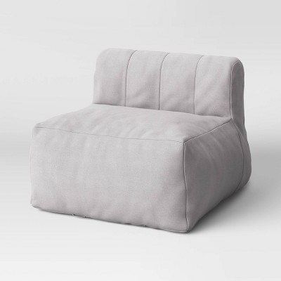 Modular Bean Bag Section Sofa Armless Gray - Room Essentials™
