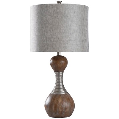 Bolton Cast Body Table Lamp - StyleCraft: Baroque Gourd Design, Bedroom Accent, UL Listed