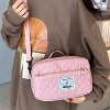 Dimensional diamond pattern Crossbody bag, suitable for leisure commuting, lightweight and easy to carry, essential for daily travel - 3 of 4