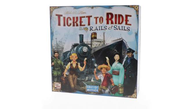 Ticket to Ride Rails & Sails Board Game, 2 of 4, play video