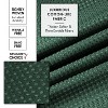 LunaLulinlk Waffle Weave Heavy Duty Fabric Shower Curtain - 2 of 4