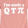 Girls' - Instant Message - I'm Such A Q T Pi Fitted Short Sleeve Graphic T-Shirt - 2 of 4