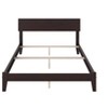 AFI Furnishings Orlando Full Traditional Bed with Open Footboard and Turbo Charger in Espresso - 3 of 4