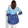 Avenue Women's Plus Size Eliana Tiered Tunic - image 3 of 4