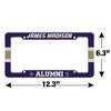 James Madison University Alumn License Plate Tag Frame - 4 of 4