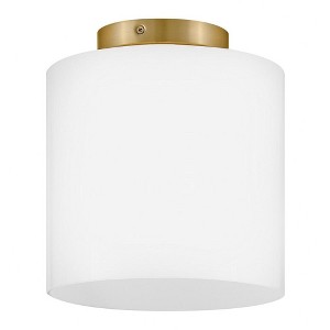 Lark Pippa 1 - Light Flush Mount in  Lacquered Brass - 1 of 4